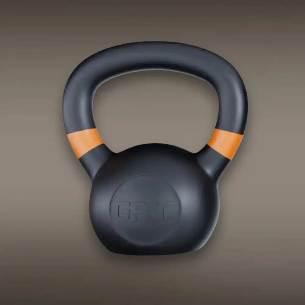 GRIT Powder Coated Cast Iron Kettlebell - 28 kg