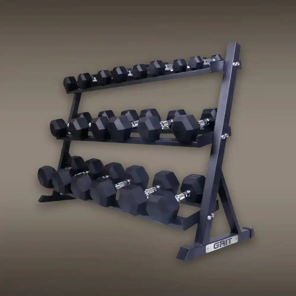 GRIT 3 Tier Dumbbell Rack