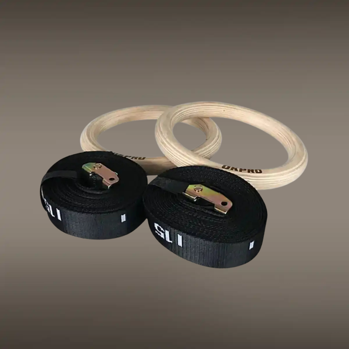 GRIT Wooden Gym Rings - 28 mm