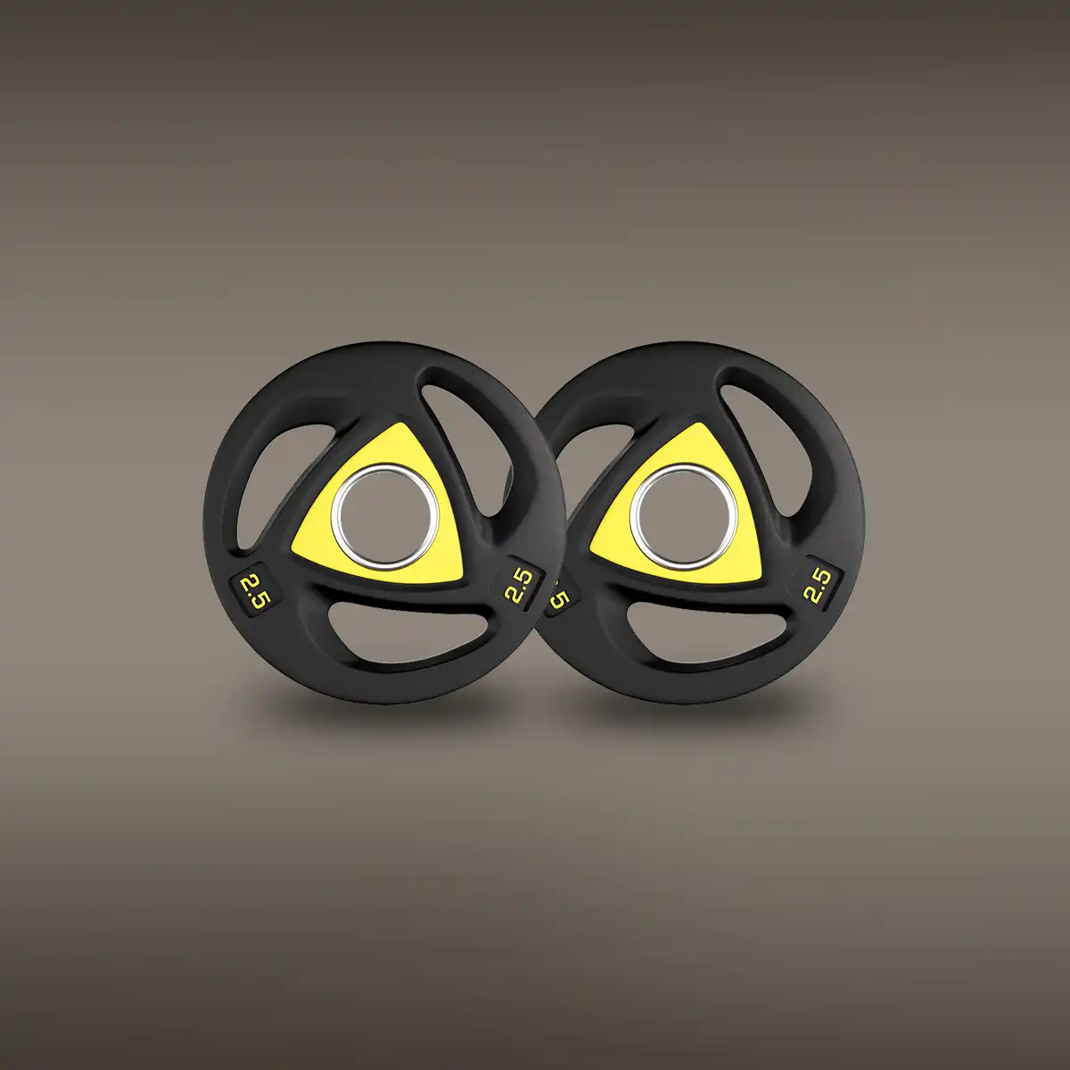GRIT CPU Weight Plates - 2.5 kg Pair