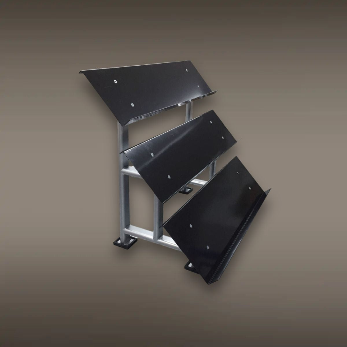 GRIT Flat 3 Tier Dumbbells Rack