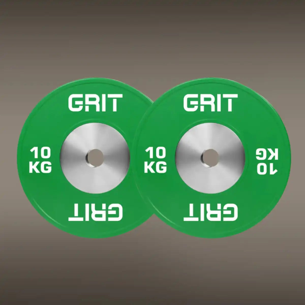 GRIT Competition Bumper Plate - 10 kg Pair